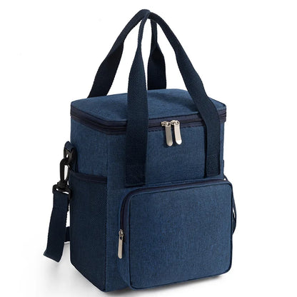 Portable Lunch Bag Travel Beach Beer Leakproof Food Storage Thermal cooler bag Insulated Freezer Bag Drink Camping Picnic Bag