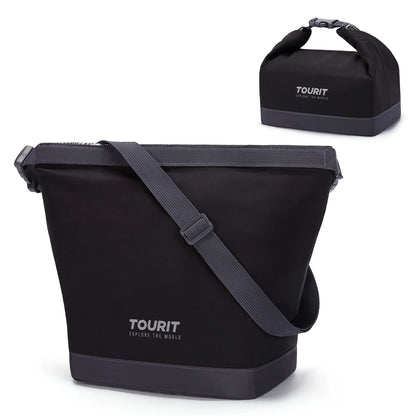 Portable Lunch Bag for Women Insulated Lunch Box Tote Waterproof Office Food Shoulder Bags Cooler bag Thermal bag Bento Pouch
