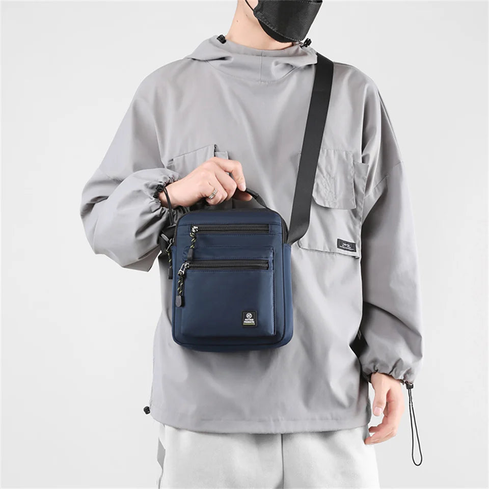 Portable Men Shoulder Bag Outdoor Male Travel Handbag Good Quality Messenger Bag Men Oxford Tote Crossbody Bag
