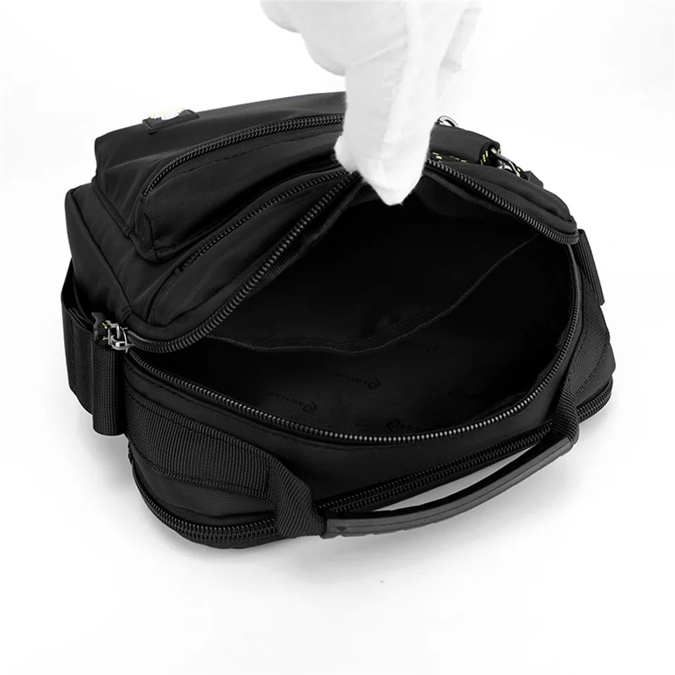 Portable Men Shoulder Bag Outdoor Male Travel Handbag Good Quality Messenger Bag Men Oxford Tote Crossbody Bag
