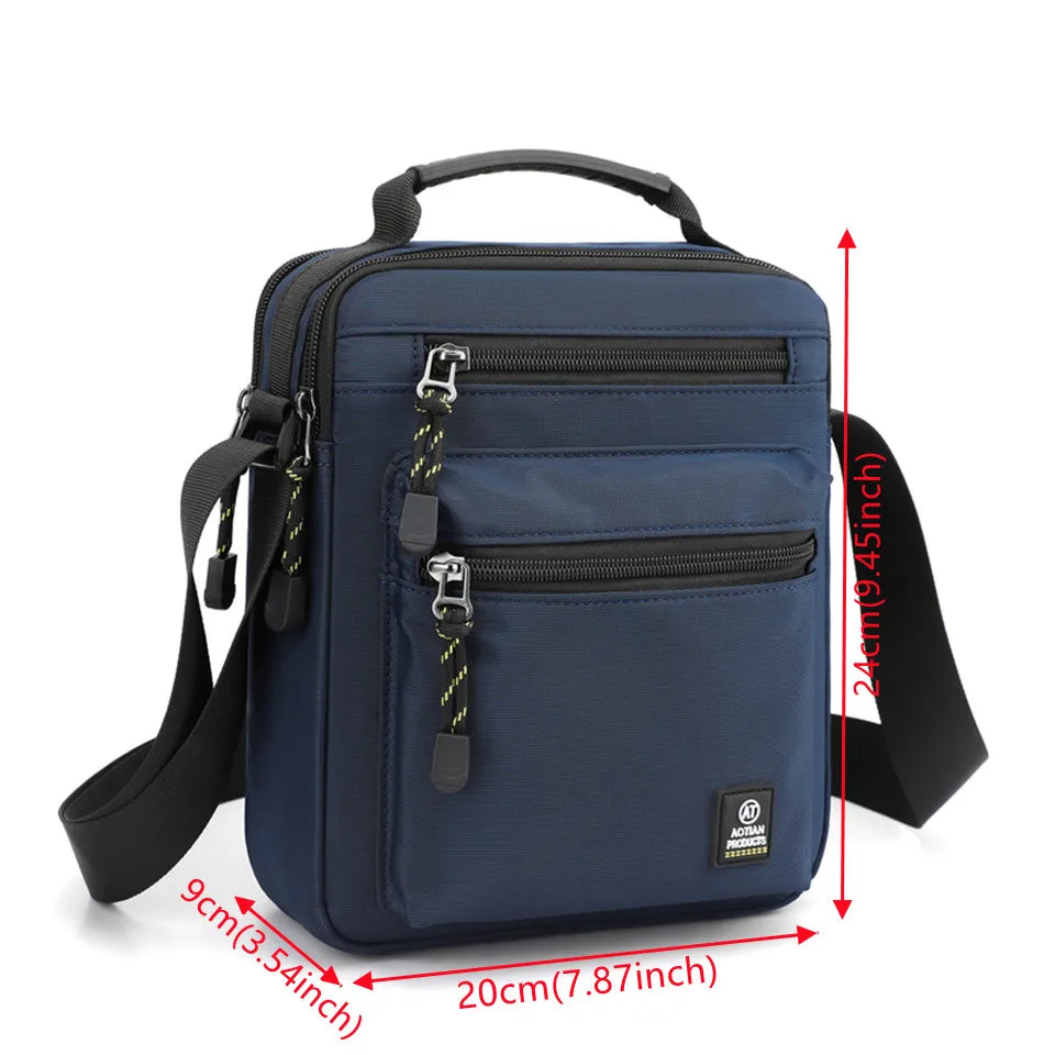 Portable Men Shoulder Bag Outdoor Male Travel Handbag Good Quality Messenger Bag Men Oxford Tote Crossbody Bag