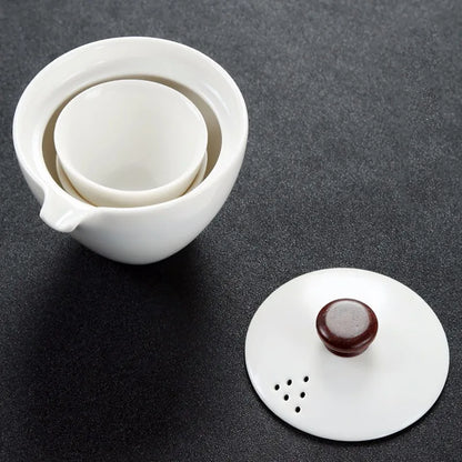 Portable Outdoor Travel Coffee Tea set Teaware With Storage Bag Teapot Teacup Chinese Kung Fu Tea Sets Kettle Coffee for Gift