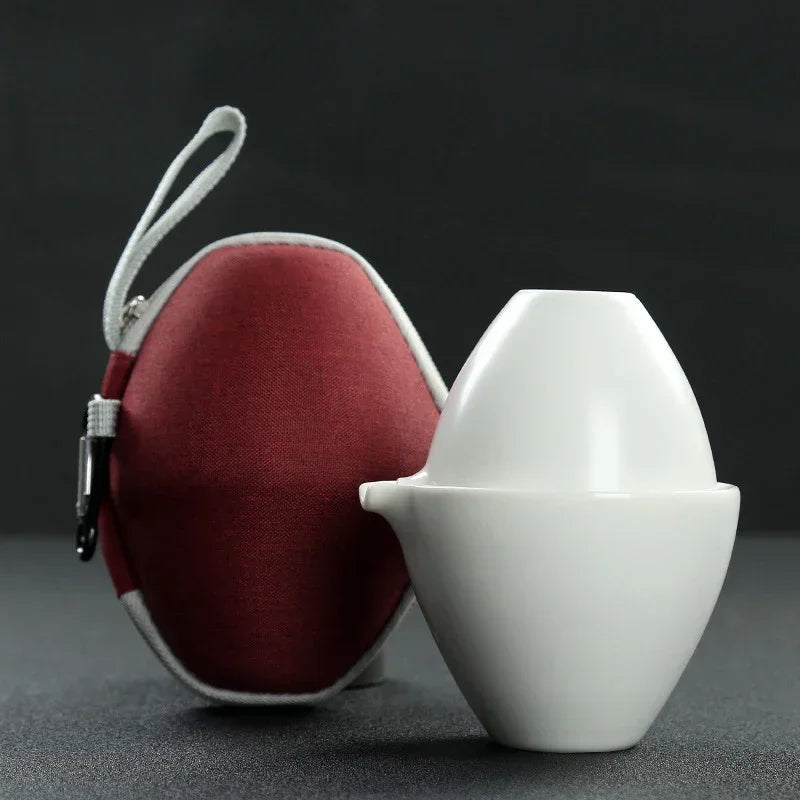 Portable Outdoor Travel Coffee Tea set Teaware With Storage Bag Teapot Teacup Chinese Kung Fu Tea Sets Kettle Coffee Drinkware