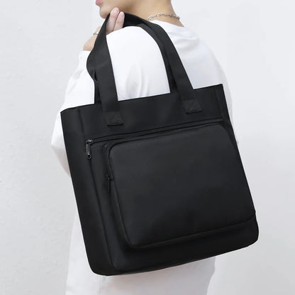 Portable Shoulder Bags Tote Briefcase Travel Top-handle Bags Man Oxford Handbag
