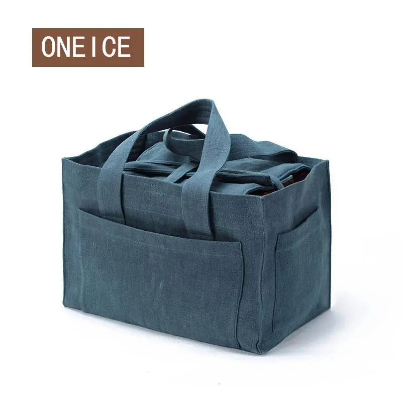 Portable Teapot Cloth for Car, Tea Cozies, Car Tea Box Storage, Fabric Cup Bag, Outdoor Portable Bags