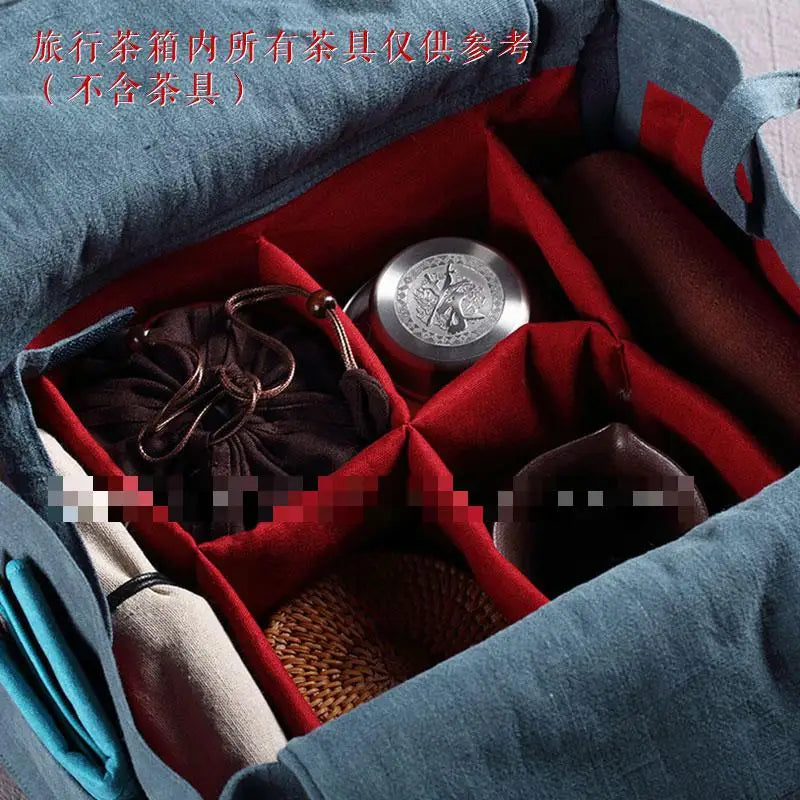 Portable Teapot Cloth for Car, Tea Cozies, Car Tea Box Storage, Fabric Cup Bag, Outdoor Portable Bags