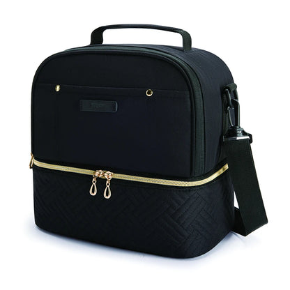 Portable Thermal Lunch Bag Food Box Durable Waterproof Office Cooler Lunch Box Ice Insulated Case Camping Oxford Dinner Bag