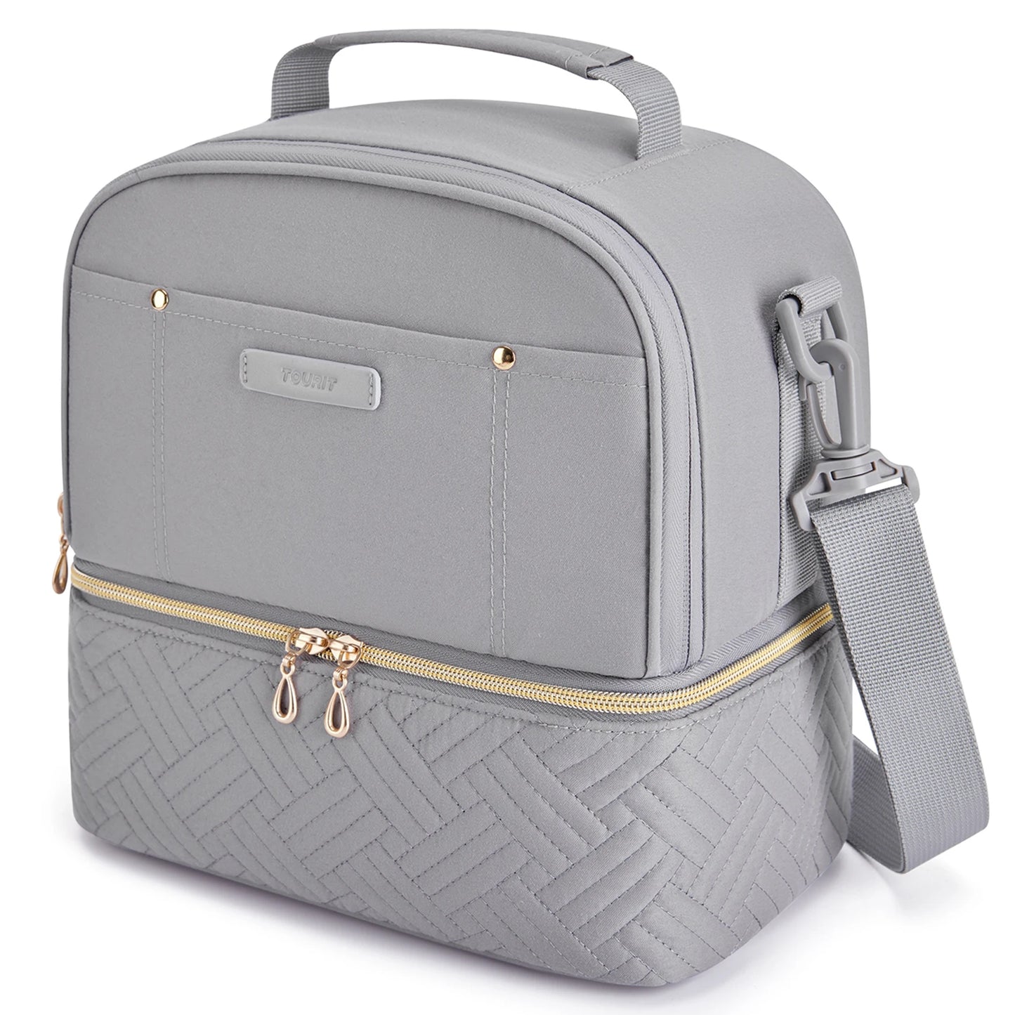 Portable Thermal Lunch Bag Food Box Durable Waterproof Office Cooler Lunch Box Ice Insulated Case Camping Oxford Dinner Bag