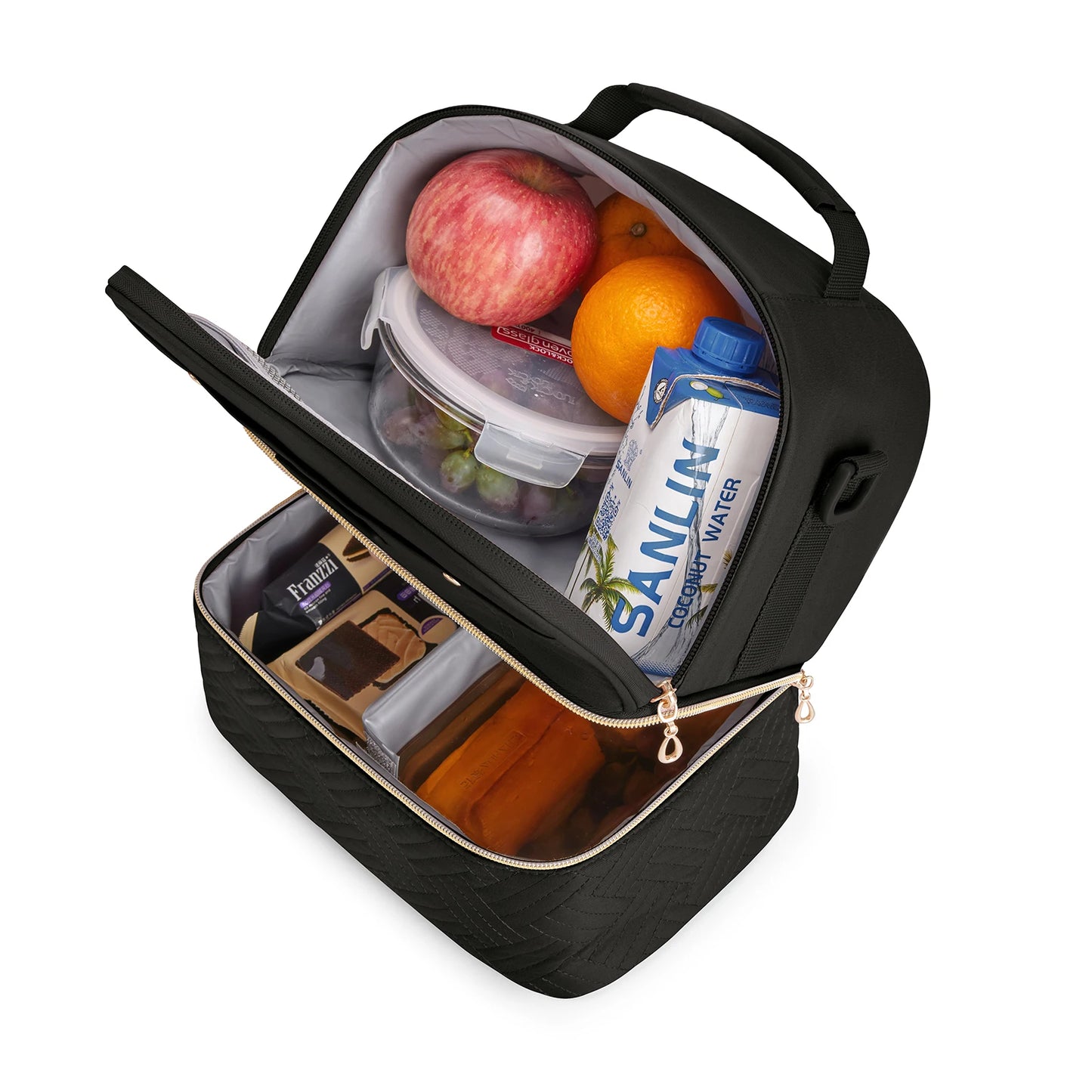 Portable Thermal Lunch Bag Food Box Durable Waterproof Office Cooler Lunch Box Ice Insulated Case Camping Oxford Dinner Bag