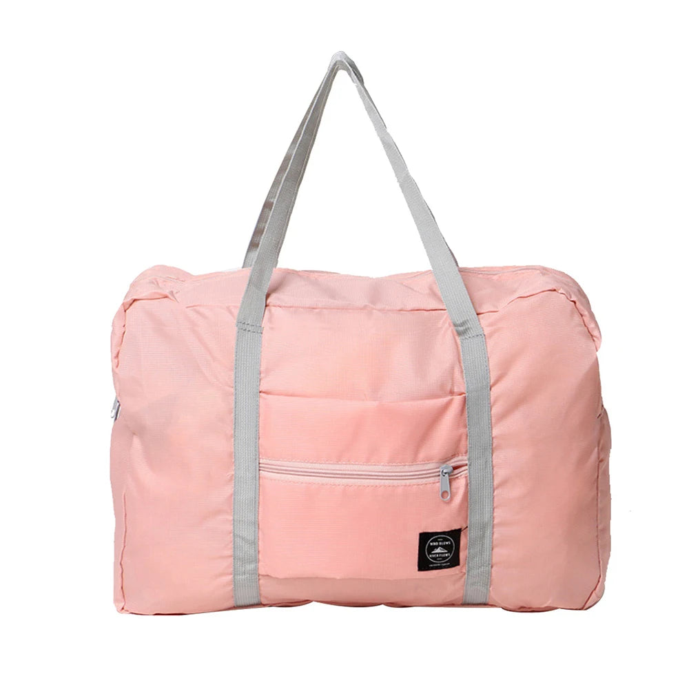 Portable Travel Bag Women Handbags Luggage Foldable Gadgets Organizer Large Capacity Holiday Traveler Accessories Storage Tote