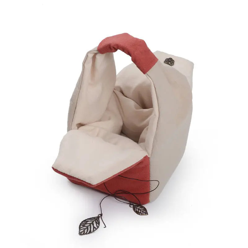 Portable Travel Tea Set Bag, Linen Storage, Teapot, Teacup, Drinkware Accessories, Cloth, Retro, 1 Pot, 4 Cups