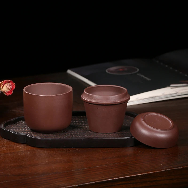 Portable Travel Tea Set Boccaro Cup Kung Fu Outdoor Carry Tea Cup Household Simple Tea Set Quick Cup