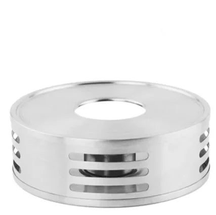 Portable Warmer Tea Holder Durable Stainless Steel Candle Warmer Tea Light Holder Trivets Coffee Warmer Heating Base Teapot Hold