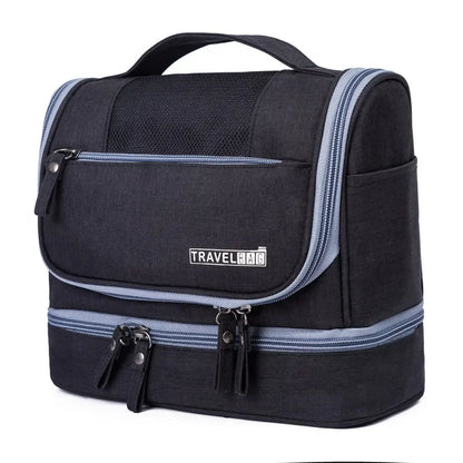 Portable Waterproof Oxford Women's Cosmetics Bags Travel Essentials Organizer Makeup Bag for Ladies Toiletry Storage Bag