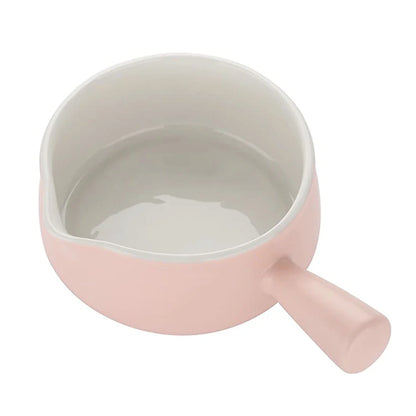 Pot Ceramicsoup Saucepan Pan Enamelbowl French Onion Bowls Butter Melting Warmer Stewsauce Handles Crock Coffee Mini Oven