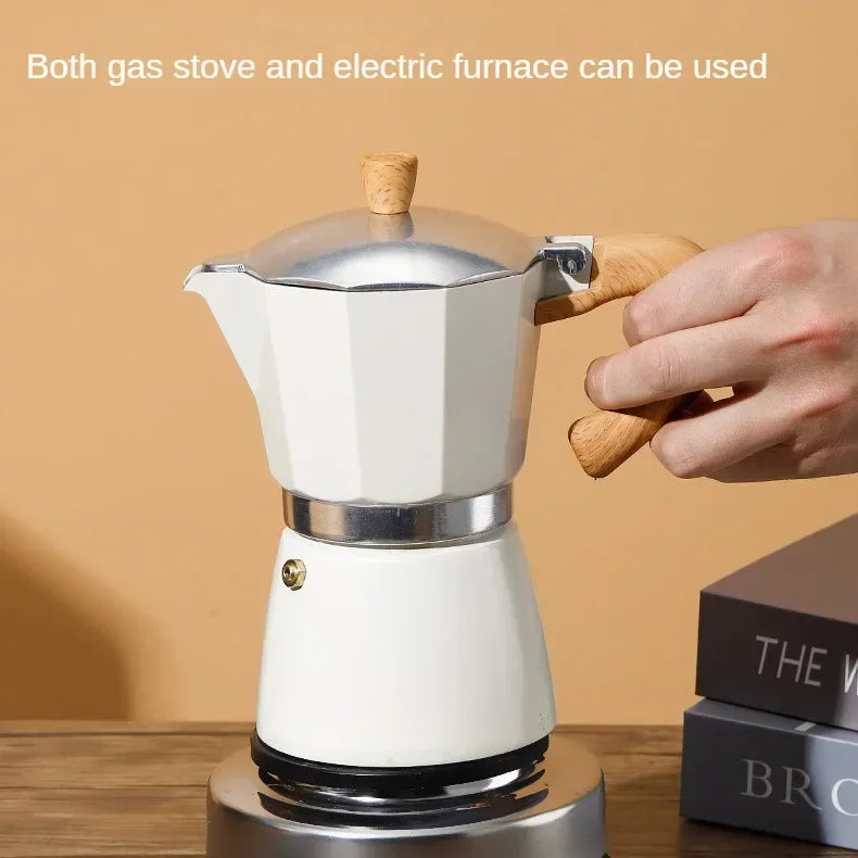 Pot Classic Octagon Design Italian Coffee Machine Coffee Maker for European Coffee Enthusiasts Coffee Machine Coffee Pot