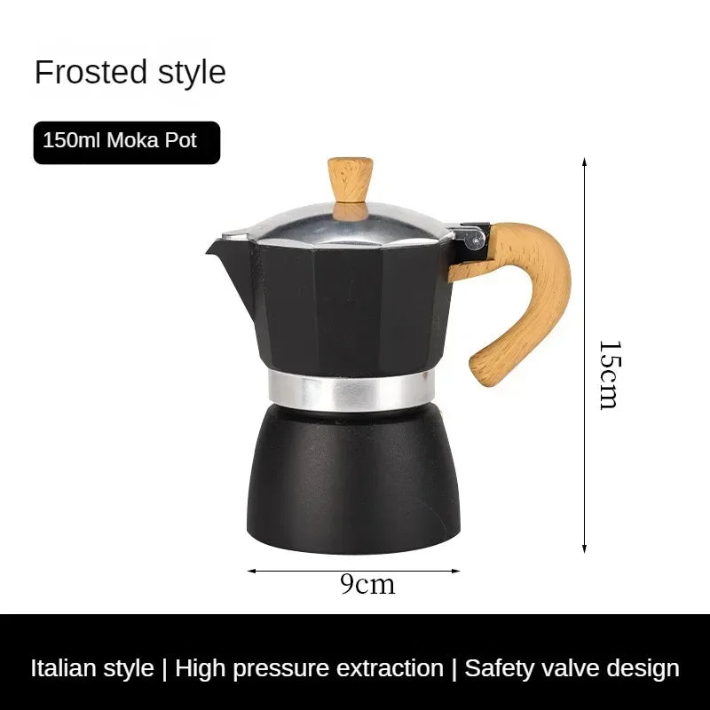Pot Classic Octagon Design Italian Coffee Machine Coffee Maker for European Coffee Enthusiasts Coffee Machine Coffee Pot