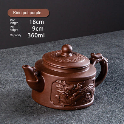 Pot for Tea Sets Hot Selling Purple Clay Pots Yixing Clay Kettle Teapot Set Samovar Oriental Moroccan Teapot and Cup Set Gaiwan