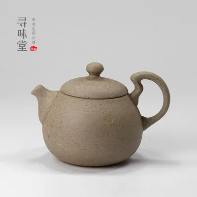 Pottery Teapot Jingdetaofang unglazed Stone Pottery Pot Antique Kung Fu Da Hong Pao Green Tea Set Whistling Kettle Free Shipping