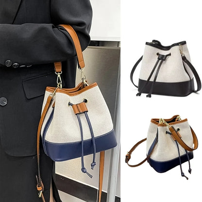 Practical Bucket Bag PU Handbag Functional & Stylish Perfect for All Occasions