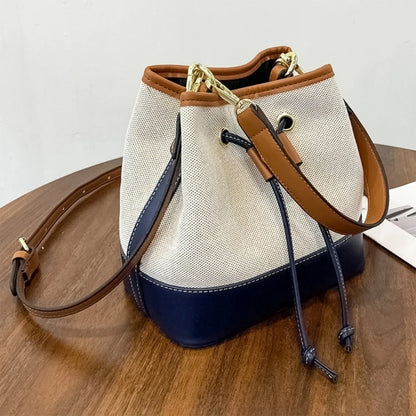Practical Bucket Bag PU Handbag Functional & Stylish Perfect for All Occasions