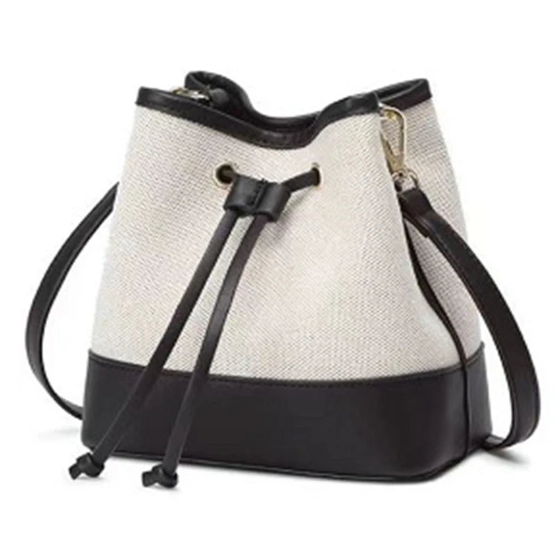 Practical Bucket Bag PU Handbag Functional & Stylish Perfect for All Occasions