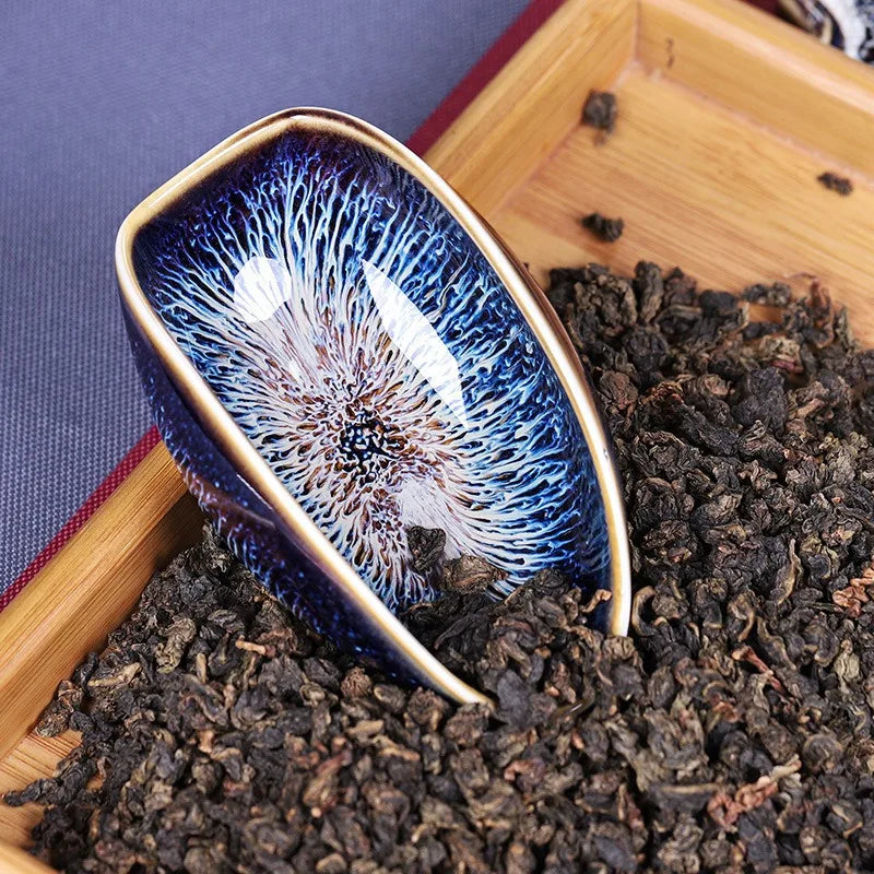 Practical Coffee Spoon and Tea Holder, Exquisite Teaspoon, Dessert Spoon, Matcha Accessories