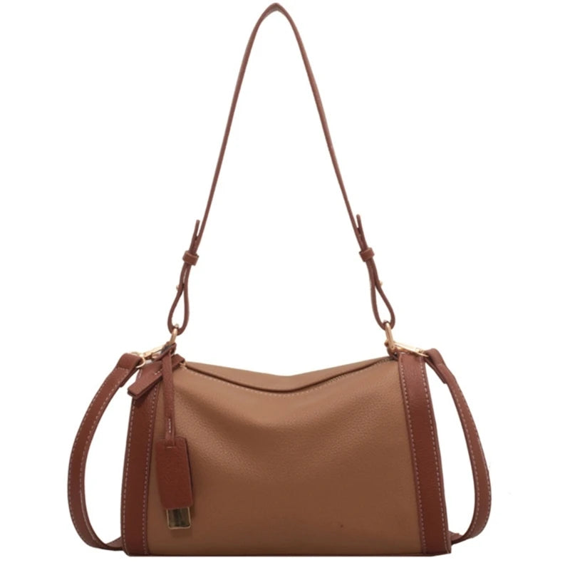 Practical and Fashionable Pillow Shoulder Bag for Women PU Handbag Crossbody Bag