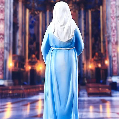 Pregnant Virgin Mary Statuette Virgin Mary Religious Sculpture Resin Madonna Statue Atholic Religious Decor Ornament For Homes
