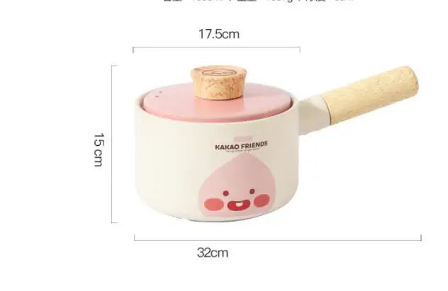 Premium Casserole Pot with Non-Stick Coating for Baby Food and Instant Noodles