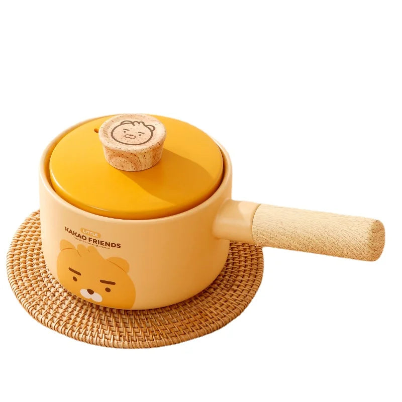 Premium Casserole Pot with Non-Stick Coating for Baby Food and Instant Noodles