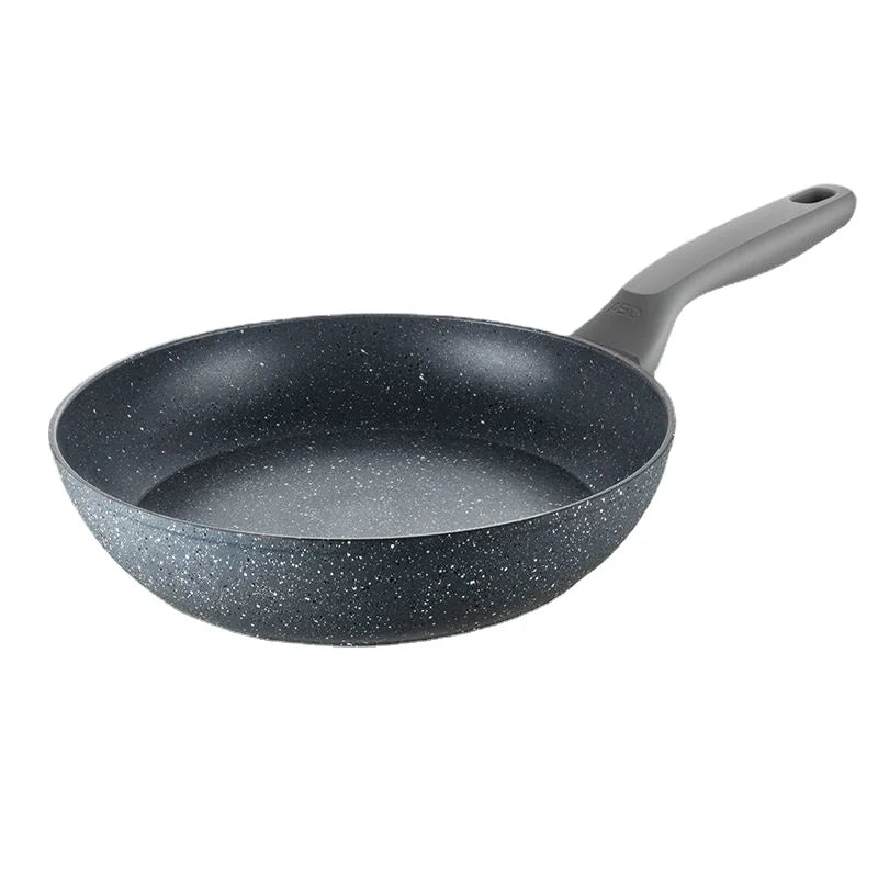 Premium Deep Frying Pan with Maifan Stone Non-Stick Coating for Gas Stove and Induction Cooker