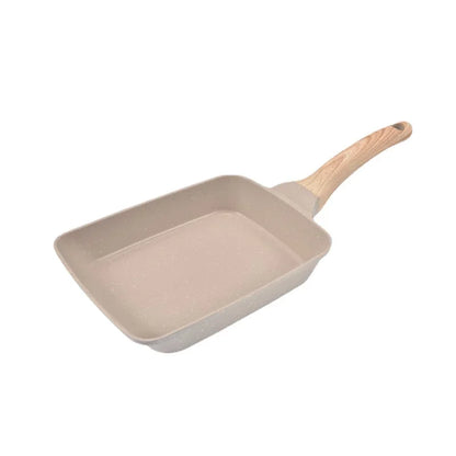 Premium Square Cast Iron Grill Pan for Induction Cooktops & Gas Stoves
