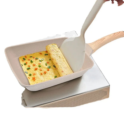 Premium Square Cast Iron Grill Pan for Induction Cooktops & Gas Stoves