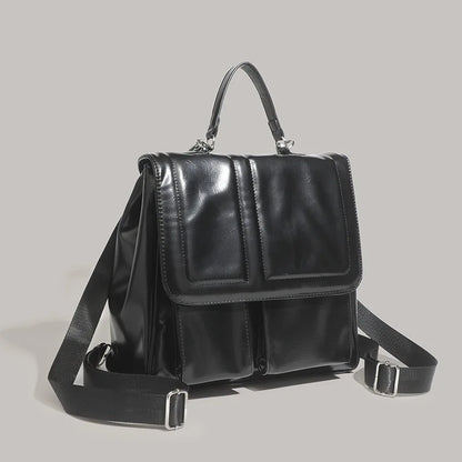 Preppy Style Women Retro Backpacks Satchels Girls Students School Duffle Shoulder Bags Vintage Briefcases HandBags