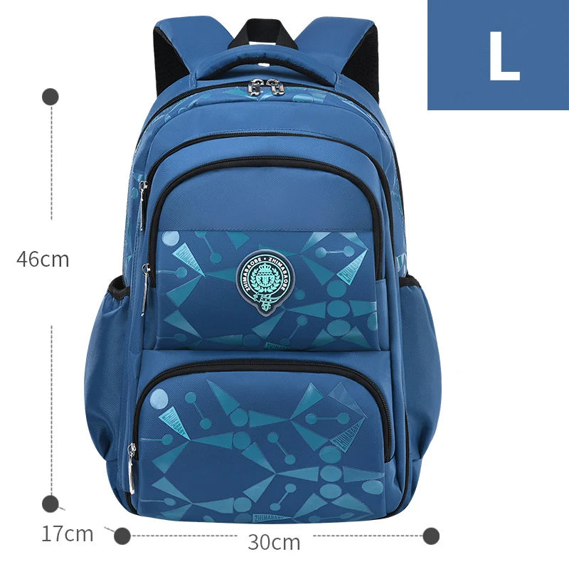 Primary School Backpacks Waterproof Children School Bags For Boys kids Travel Backpack Orthopedic School bag Mochila Infantil