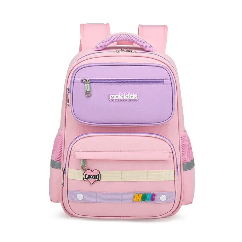 Primary Students Schoolbag School Bags For Girls Orthopedic back Children Backpacks mochila escolar Waterproof Kids Backpack
