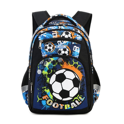 Printing Football backpack for children schoolbag backpack travel school bags for teenage boys mochila escolar infantil menino