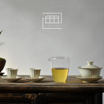 Private Customize Chinese Tea Set Tea Set Ceramic Portable Teapot Set Travel Gaiwan Tea Cups of Tea Ceremony Teacup Fine Gifts