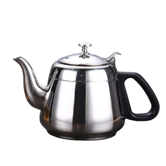 Professional Grade Stainless Steel Teapot with Filter for Tea Shops and Cafes