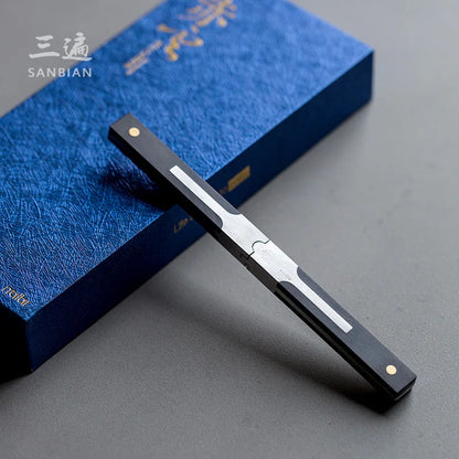 Pry Tea Knife Chiyun Non-Damascus Refined Pattern Steel Tea Needle Tea Awl Black Brick Tea Pu'er Tea Utensils