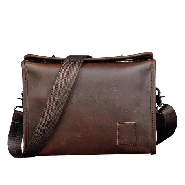 Pu Leather Shoulder Bags luxury designer laptop men business briefcase Men Vintage Briefcase Messenger Laptop Handbag