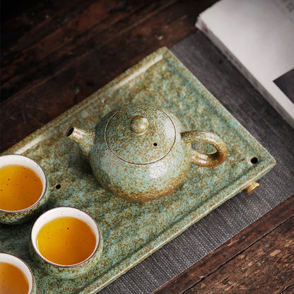 Puer Tea Kettle High Quality Rough Pottery Tea Pot Pure Handmade Premium Teapots Japanese Teapot and Cup Set Samovar Gaiwan Pots