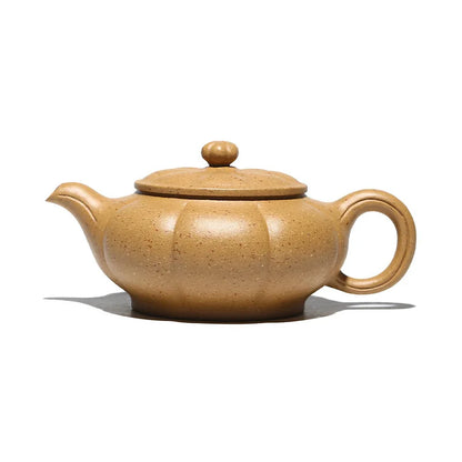 Pumpkin Purple Clay Pot Factory Wholesale Rain Medium Sand Raw Ore Sesame Segment Mud Tendon Bag Han Yun Pot Factory One Piece D