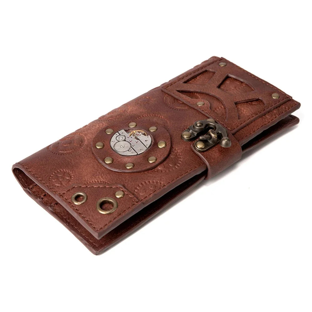 Punk Women's Vintage Leather Purse / Wallet