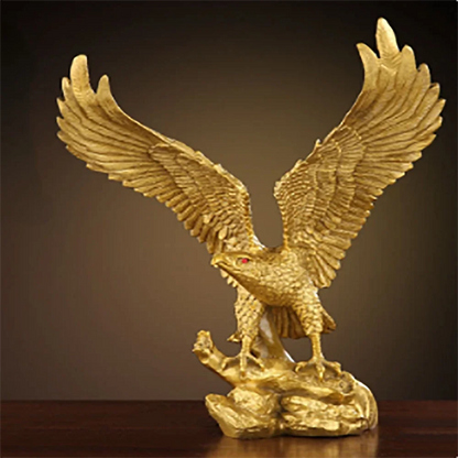Pure Copper Great Exhibition Eagle Ornament Office Spread Wings Living Room Home Copper Decorative Crafts