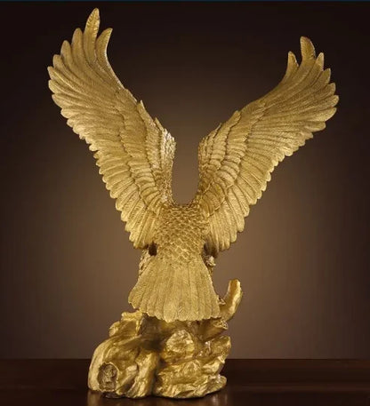 Pure Copper Great Exhibition Eagle Ornament Office Spread Wings Living Room Home Copper Decorative Crafts
