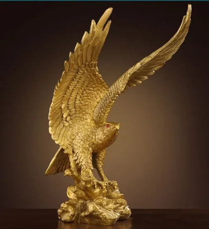 Pure Copper Great Exhibition Eagle Ornament Office Spread Wings Living Room Home Copper Decorative Crafts