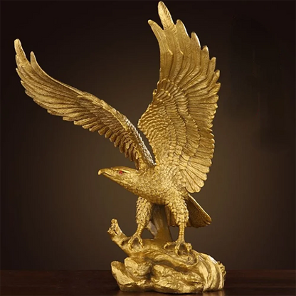 Pure Copper Great Exhibition Eagle Ornament Office Spread Wings Living Room Home Copper Decorative Crafts