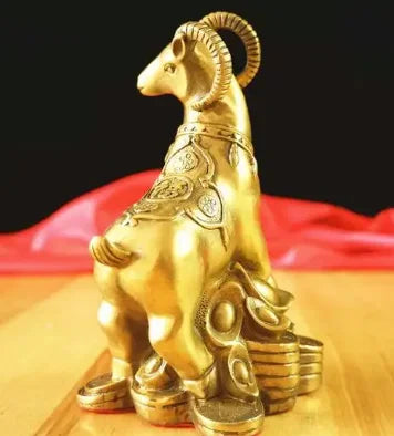 Pure Copper Sheep Decoration Home Decoration Zodiac Sheep Decoration Money Sheep Copper Crafts